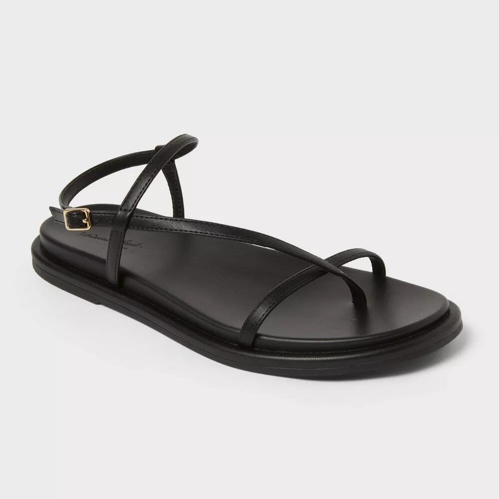 Women’s Ivy Footbed Sandals - Universal Thread - Black